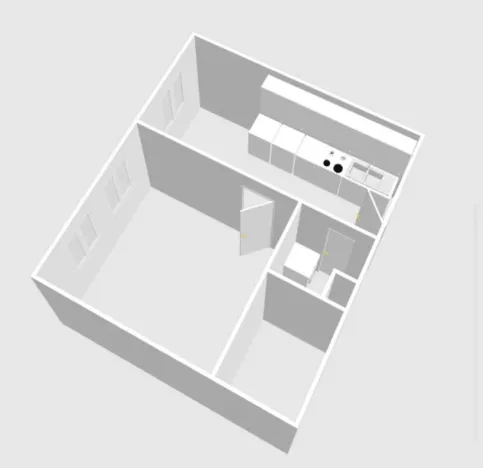 Pronájem bytu 1+1, Jablonec nad Nisou - Proseč nad Nisou, Prosečská, 37 m2