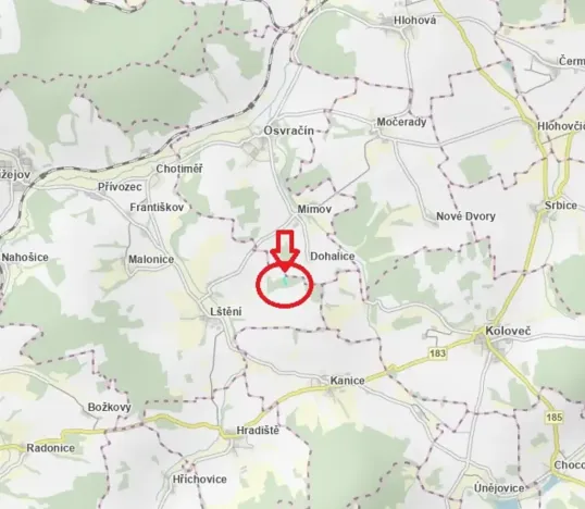 Prodej podílu lesa, Blížejov, 1818 m2