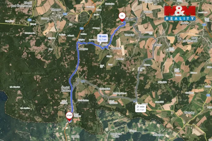 Prodej pozemku pro bydlení, Stráž, 1326 m2