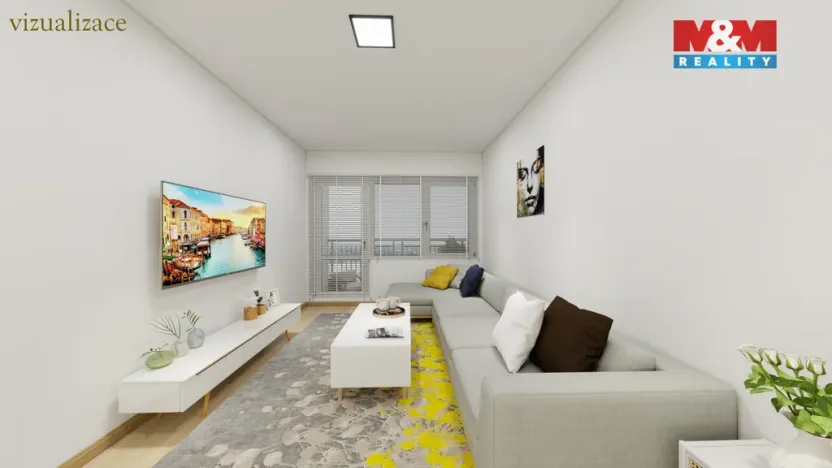 Prodej bytu 2+1, Ústí nad Labem - Severní Terasa, Glennova, 62 m2