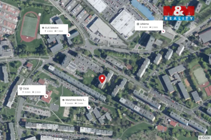 Prodej bytu 3+1, Sokolov, Švabinského, 62 m2