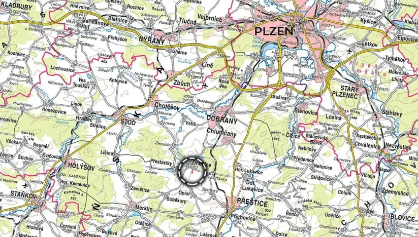 Prodej pole, Dnešice, 3831 m2