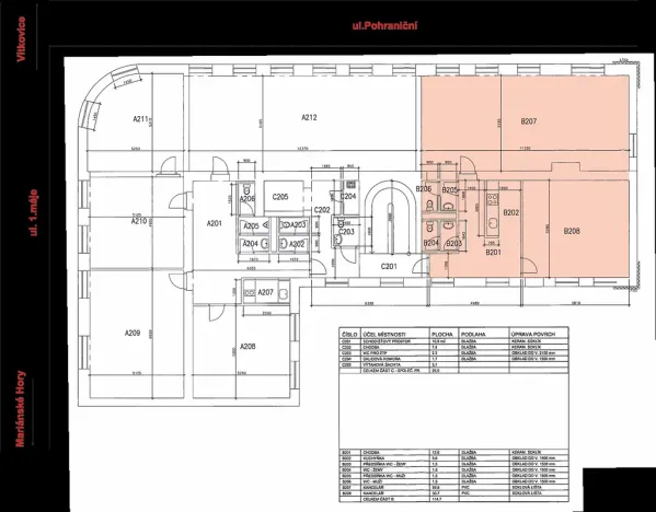 Pronájem kanceláře, Ostrava - Moravská Ostrava, Pohraniční, 90 m2