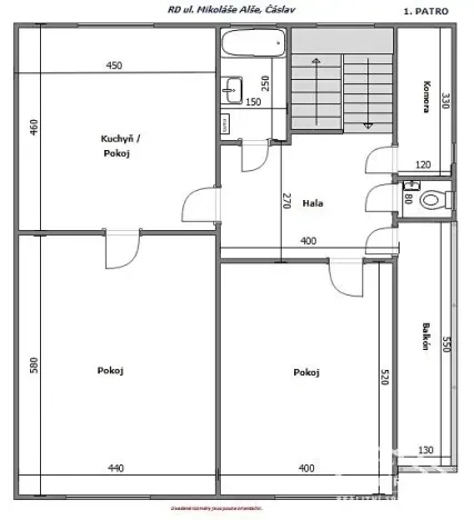 Prodej rodinného domu, Čáslav, Mikoláše Alše, 184 m2