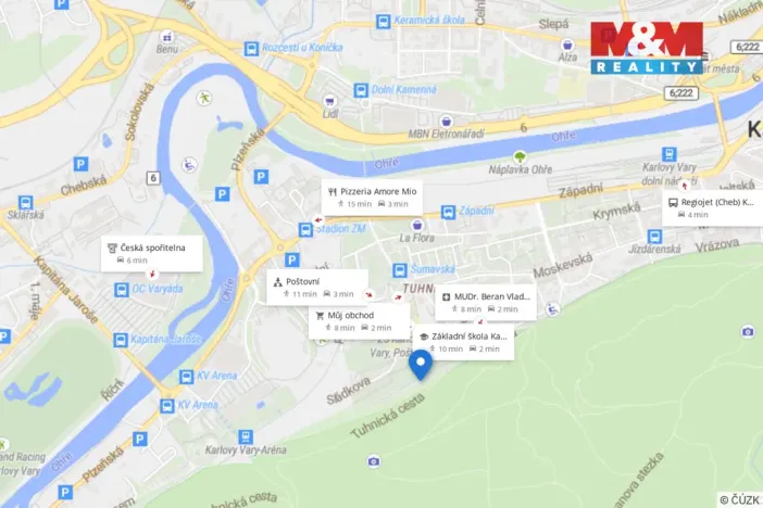 Prodej garáže, Karlovy Vary, 34 m2