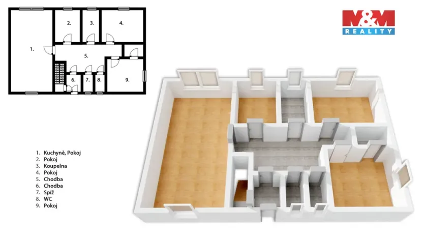 Prodej rodinného domu, Brniště, 190 m2