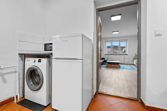 Pronájem bytu 1+1, Vizovice, Říční, 39 m2