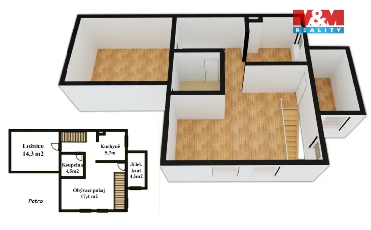 Prodej rodinného domu, Přerov - Přerov VII-Čekyně, Jabloňová, 131 m2