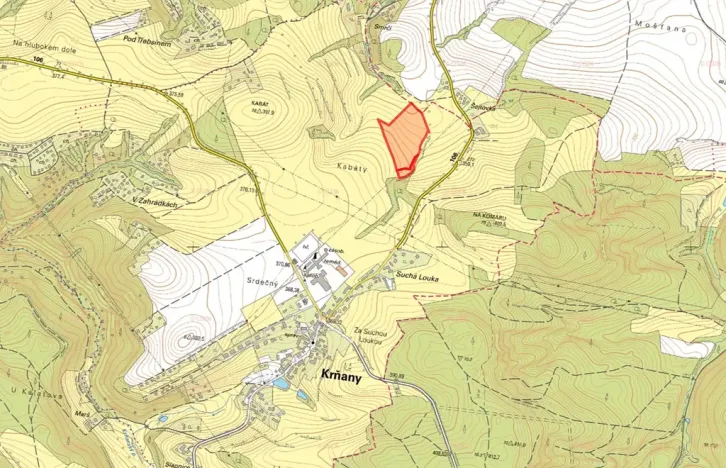 Prodej louky, Krňany, 32080 m2