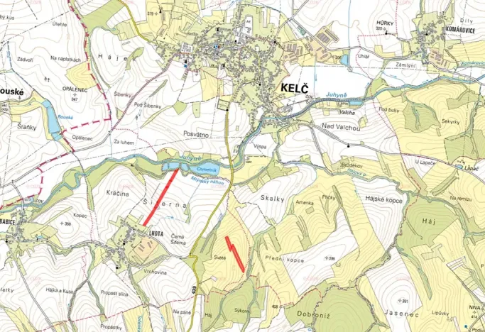 Prodej pole, Kelč, 22986 m2