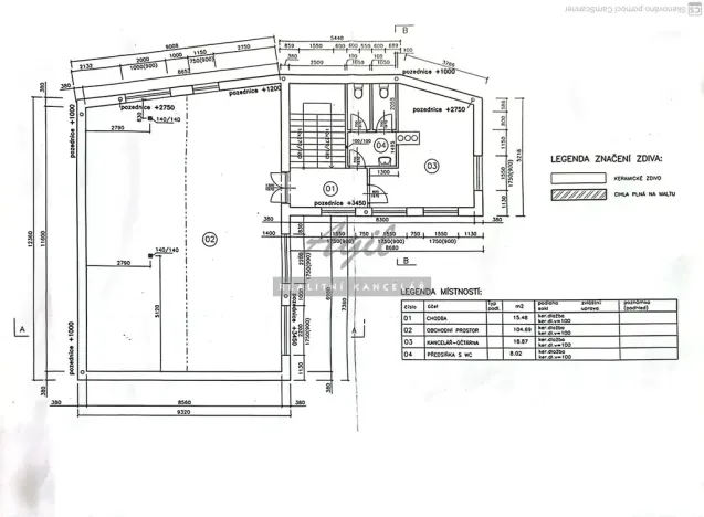 Pronájem kanceláře, Šlapanice, 293 m2