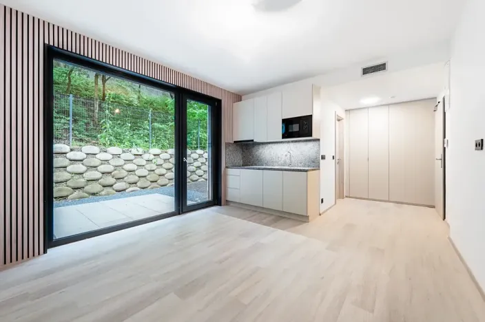 Prodej bytu 1+kk, Praha - Hlubočepy, Na Zlíchově, 25 m2