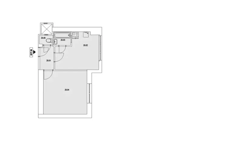 Pronájem bytu 1+1, Praha - Břevnov, Patočkova, 40 m2