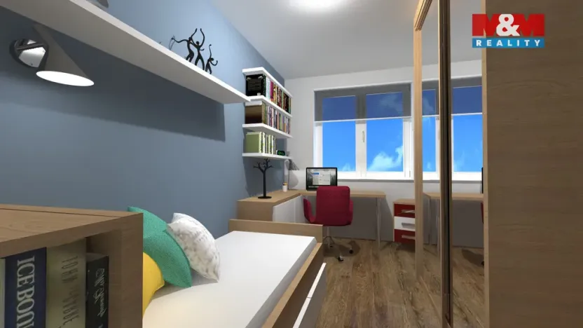 Prodej bytu 3+1, Žatec, Bratří Čapků, 65 m2