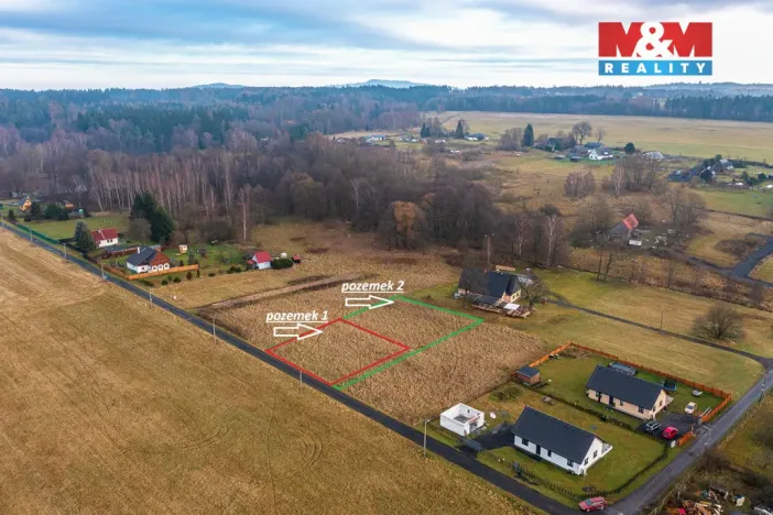 Prodej pozemku pro bydlení, Rumburk - Rumburk 3-Dolní Křečany, 830 m2