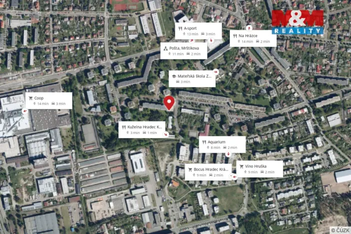 Prodej bytu 3+1, Hradec Králové - Nový Hradec Králové, Čajkovského, 80 m2