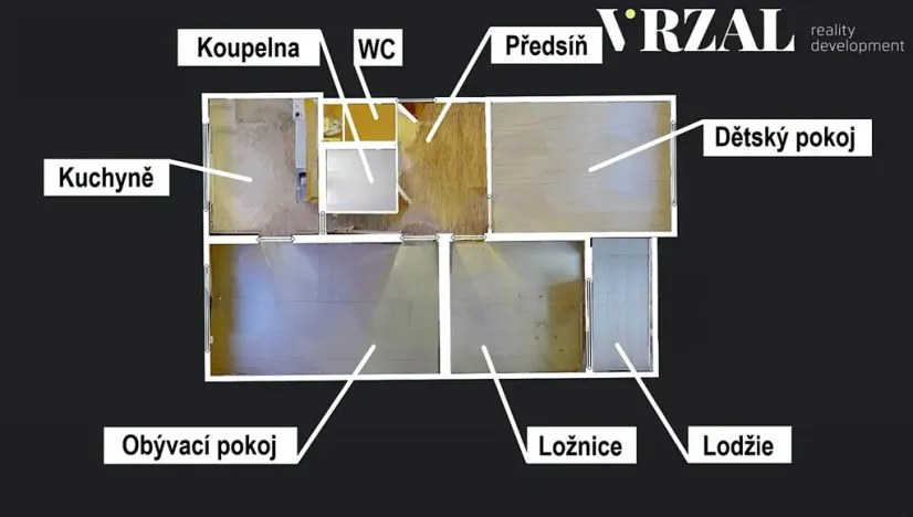 Prodej bytu 3+1, Plzeň, Brněnská, 72 m2