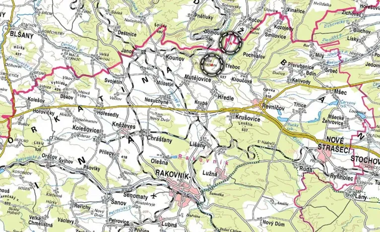 Prodej pole, Třeboc, 5129 m2