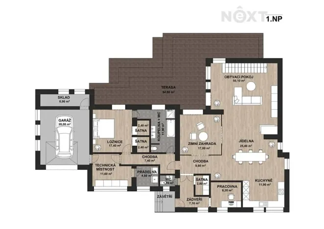 Prodej rodinného domu, Křižanov, Ořechovská, 327 m2