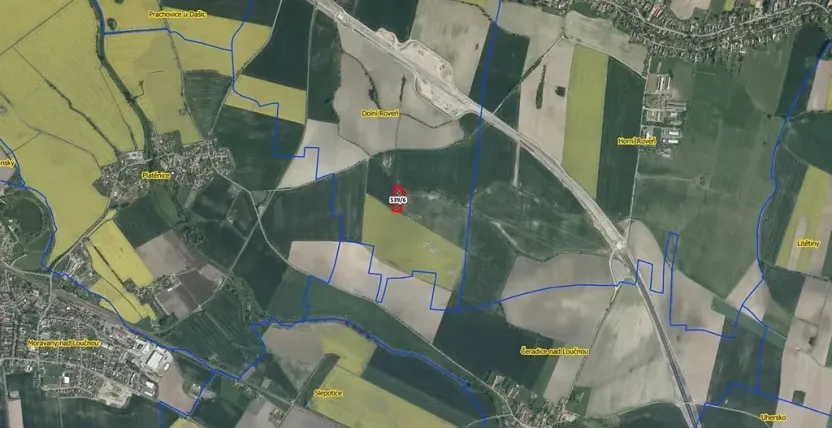 Prodej pole, Dolní Roveň, 6475 m2