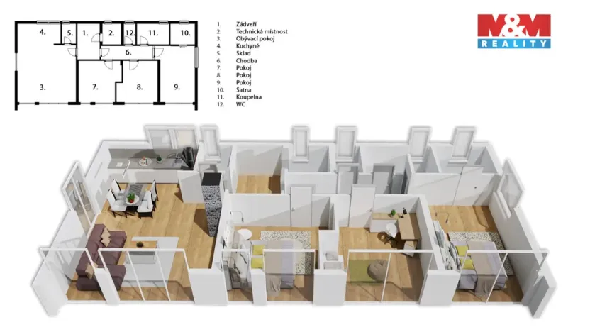 Prodej rodinného domu, Zborov, 96 m2