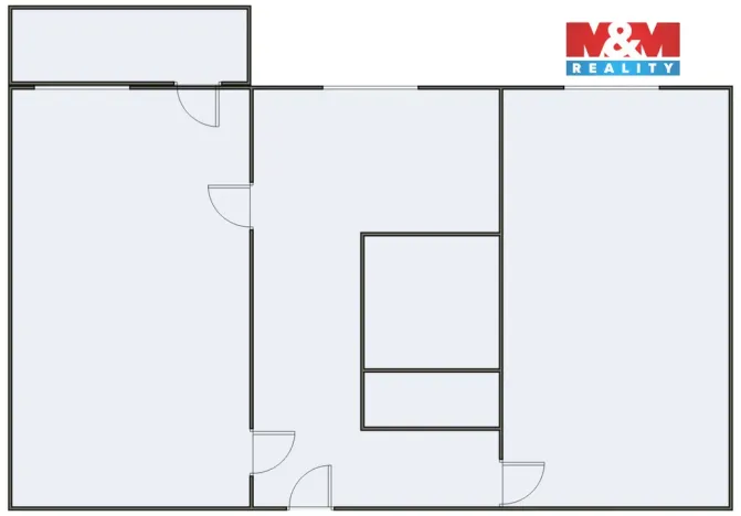 Prodej bytu 2+1, Veselí nad Lužnicí - Veselí nad Lužnicí I, Pod Markem, 58 m2