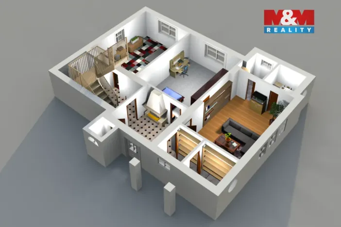 Prodej rodinného domu, Vrdy, U Sokolovny, 210 m2