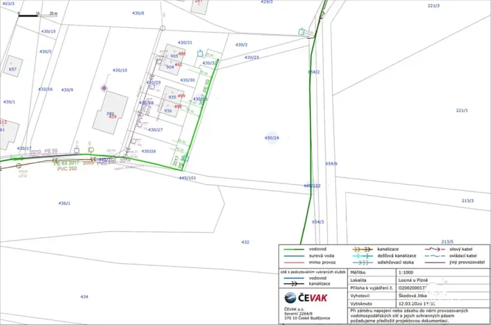 Prodej pozemku pro bydlení, Losiná, 4295 m2