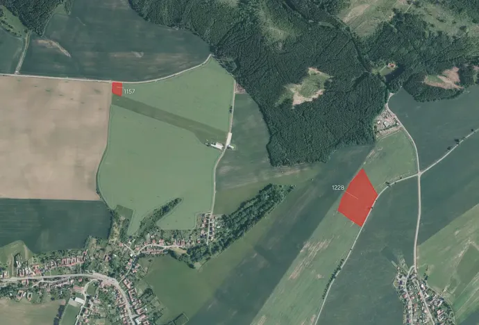 Prodej podílu pole, Senetářov, 7097 m2