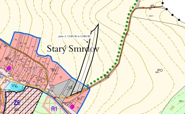 Prodej podílu komerčního pozemku, Vyklantice, 3299 m2