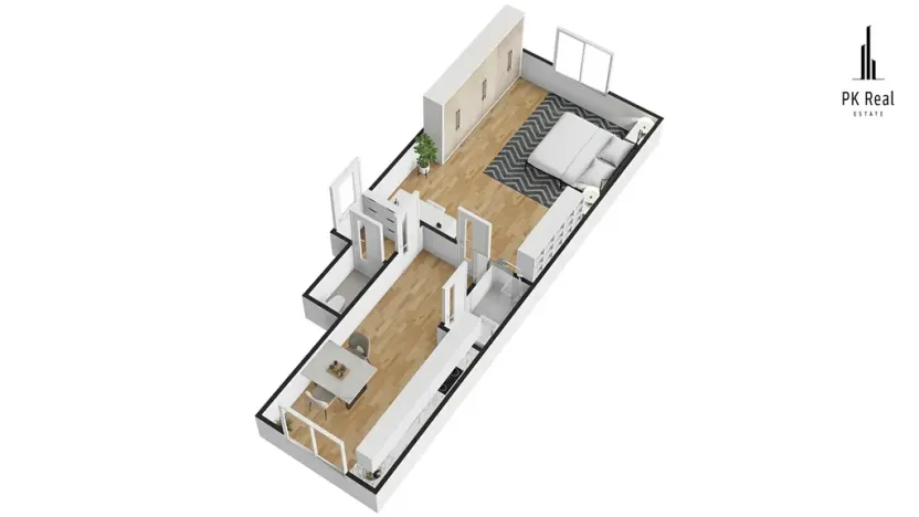 Prodej bytu 1+1, Uničov, Olomoucká, 40 m2