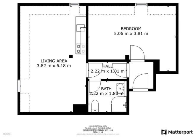 Pronájem bytu 2+kk, Blovice, Americká, 44 m2