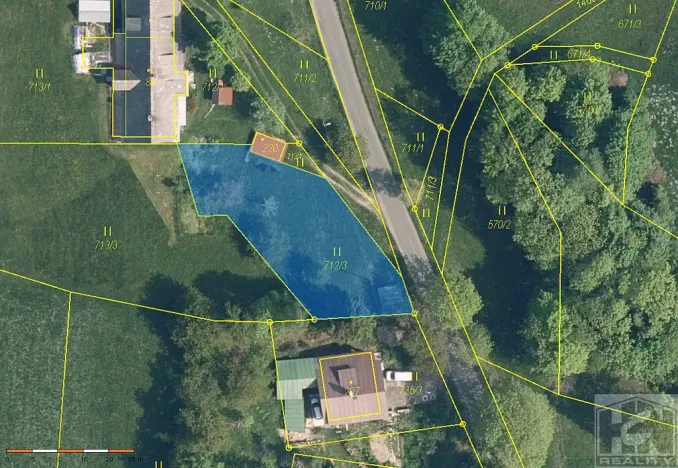 Prodej pozemku, Jestřabí v Krkonoších, 809 m2