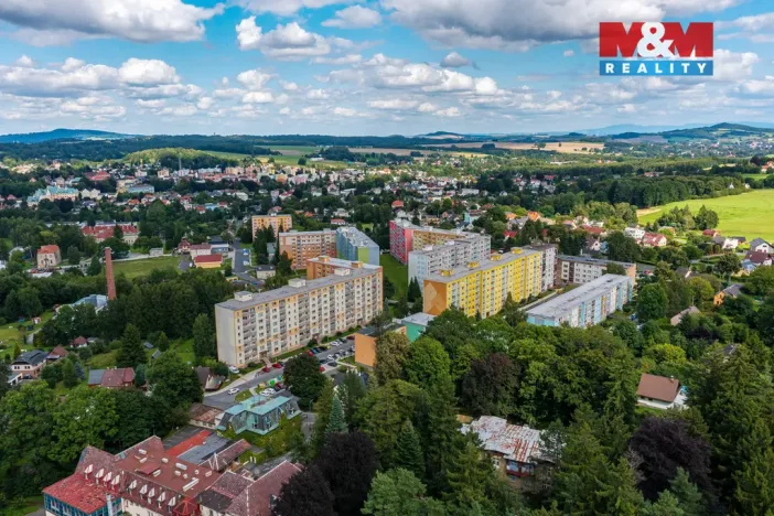 Prodej bytu 2+kk, Rumburk - Rumburk 1, Karoliny Světlé, 41 m2