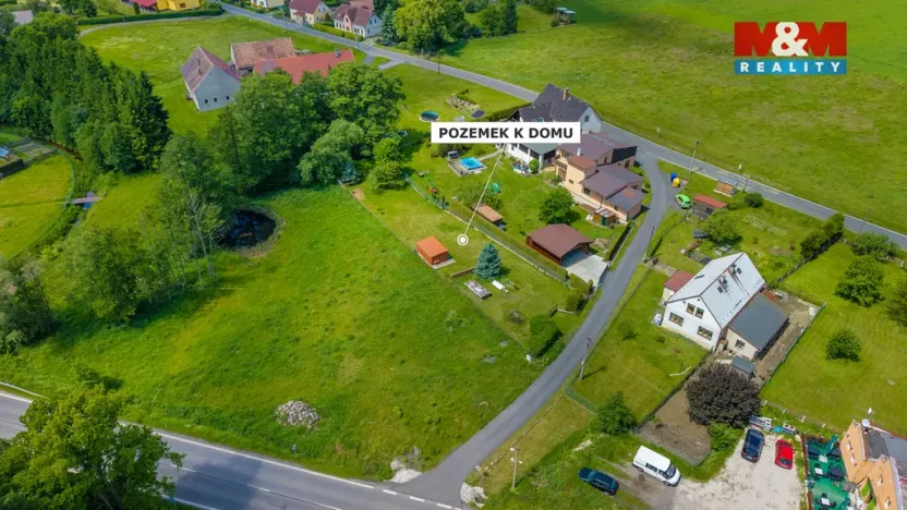 Prodej pozemku pro bydlení, Dětřichov, 842 m2