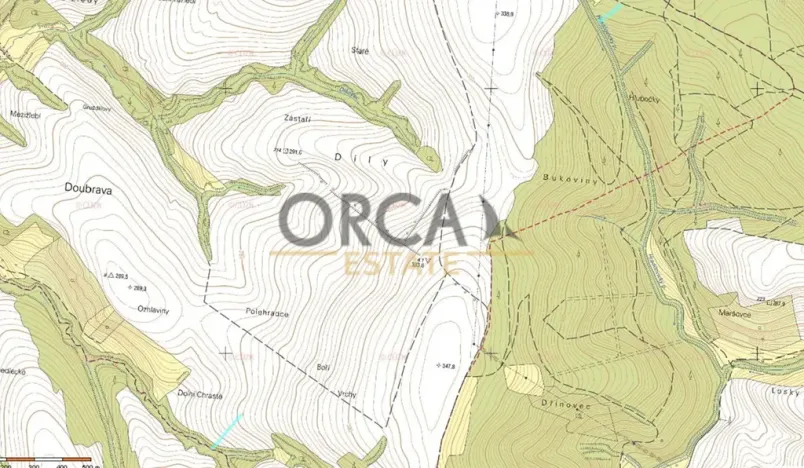 Prodej pole, Mistřice, 3576 m2