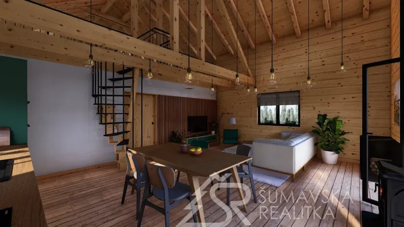 Prodej rodinného domu, Vacov - Rohanov, 133 m2