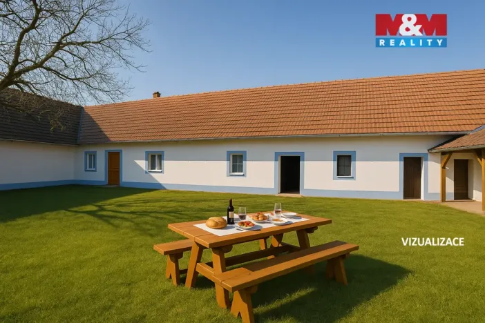 Prodej zemědělské usedlosti, Chrášťany - Doubrava, 91 m2