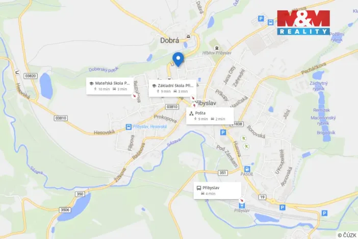 Pronájem bytu 3+1, Přibyslav, U Lesa, 92 m2