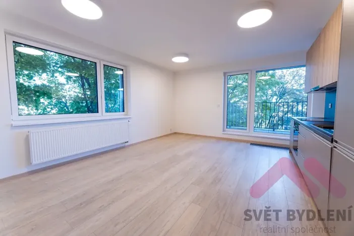 Pronájem bytu 2+kk, Praha - Řepy, Laudova, 60 m2
