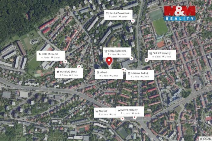 Prodej bytu 2+1, Praha - Kobylisy, Košťálkova, 57 m2