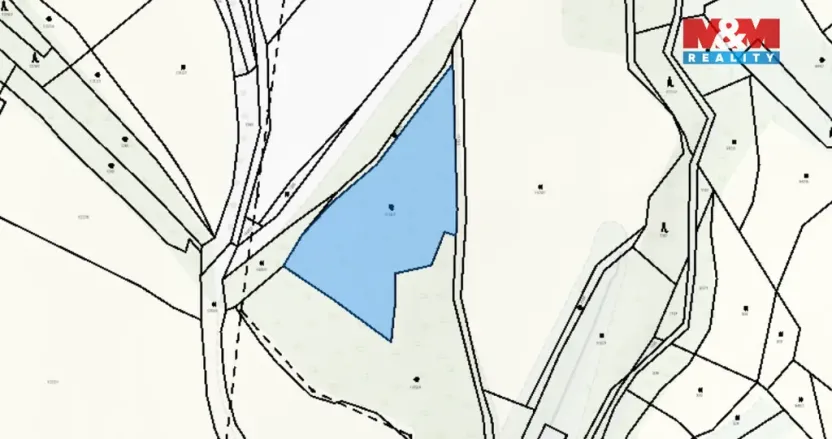 Prodej pole, Milešov, 4731 m2