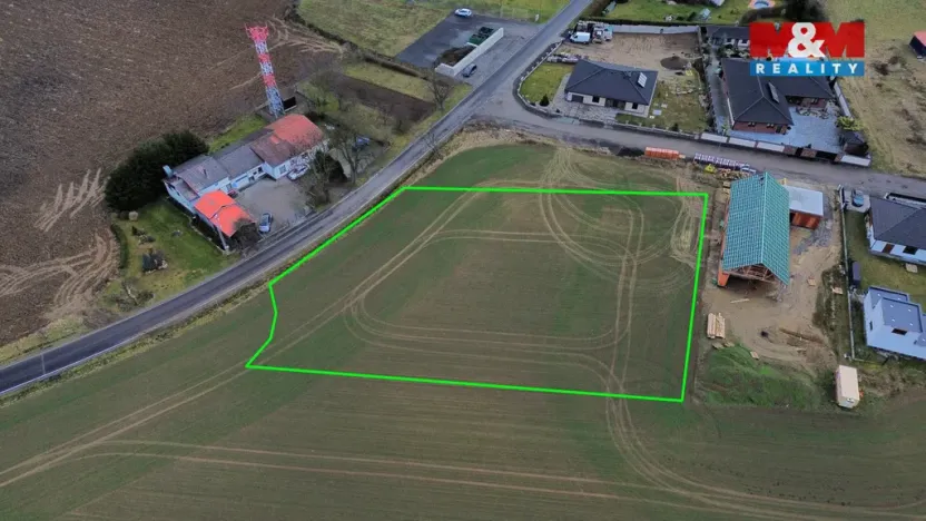 Prodej pozemku pro bydlení, Ústrašín, 3083 m2