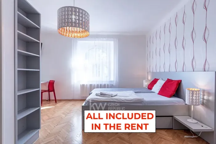 Pronájem bytu 1+kk, Praha - Nusle, Na Jezerce, 21 m2