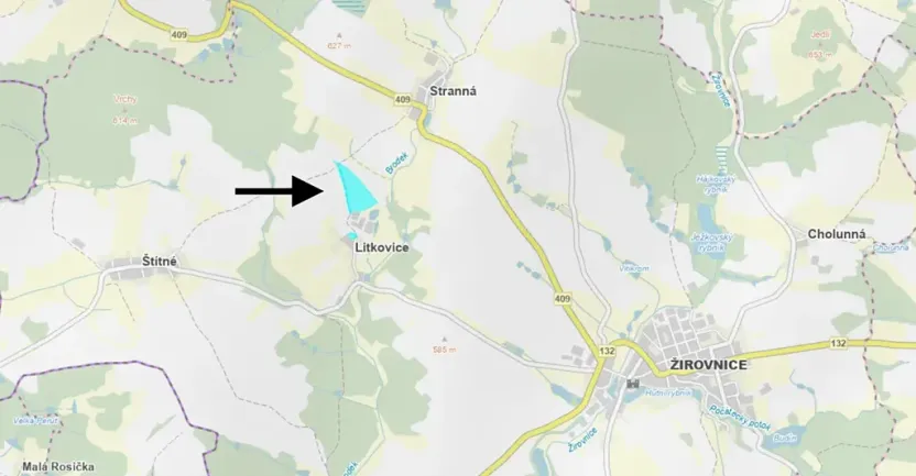 Prodej pole, Žirovnice, 80682 m2