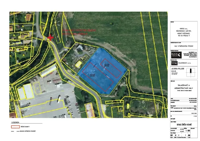 Prodej komerčního pozemku, Mochov, U Mrazíren, 6072 m2