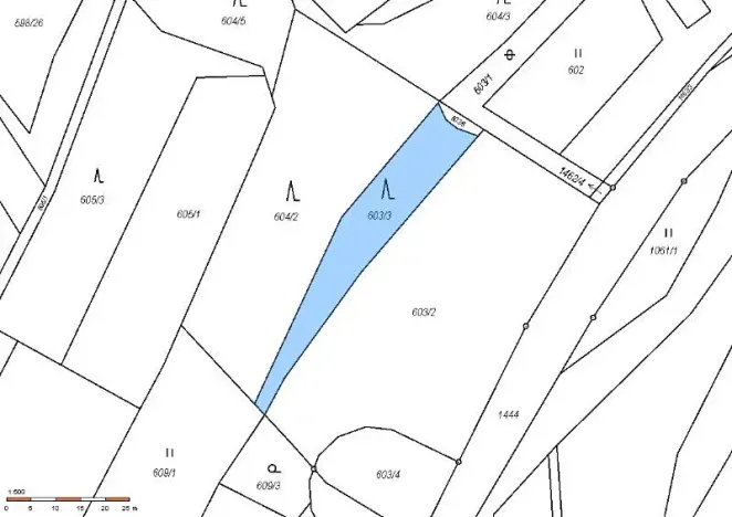 Prodej lesa, Hutisko-Solanec, 2245 m2