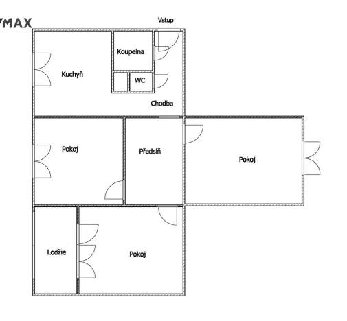 Pronájem bytu 3+1, Moravská Třebová, Sportovní, 67 m2