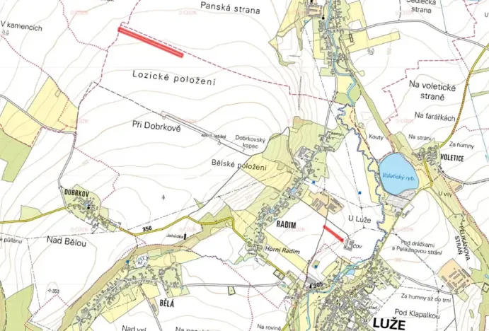 Prodej pole, Luže, 20311 m2