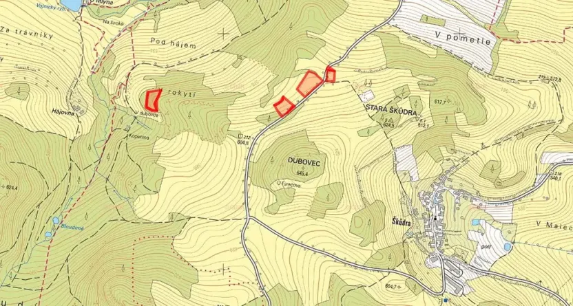 Prodej pole, Strašice, 7677 m2